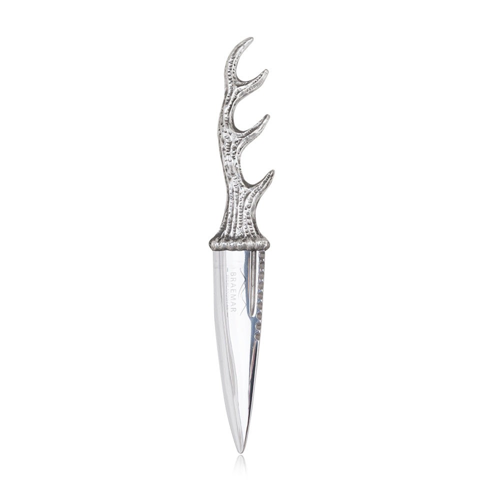 Antler Handle Sgian Dubh - Designed in Scotland - Braemar Highlandwear Polished